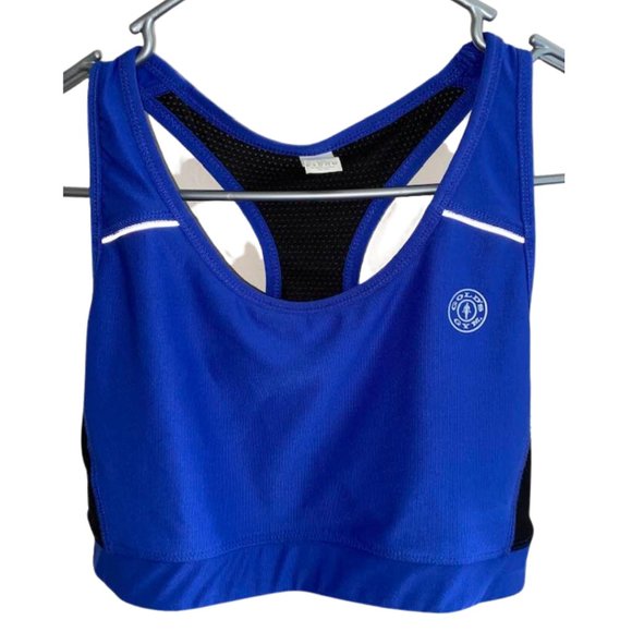 Gold's Gym Mesh Racerback Sport's Bra - Size Large - Picture 1 of 5